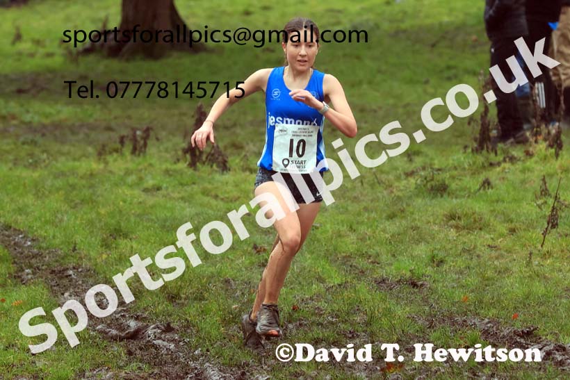 Womens Senior and Womens Masters 2023 NECAA Cross Country Relays, Thornley Hall Farm, Peterlee, County Durham. Photo: David T. Hewitson/Sports for All Pics